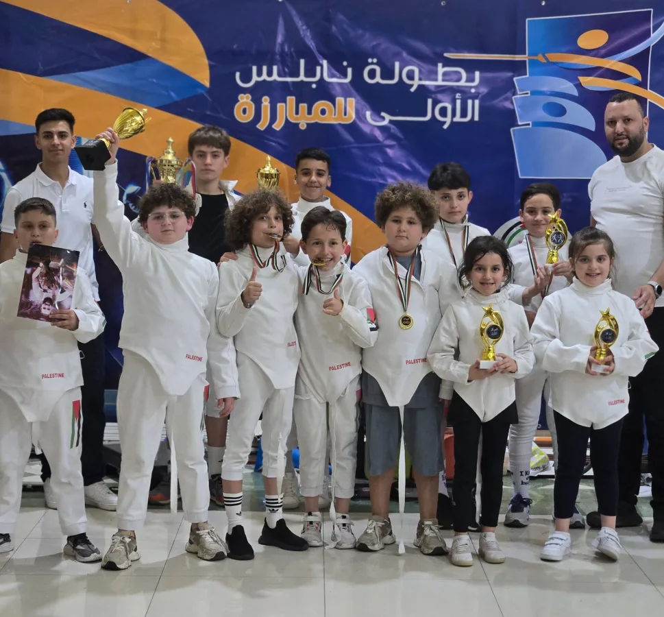 🤺 ختام بطولة نابلس للمبارزة بالكرامة 
